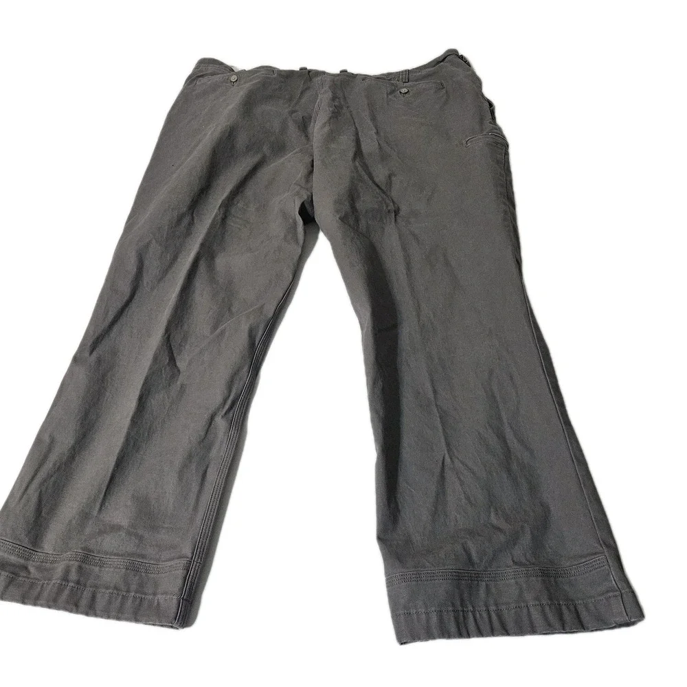 Duluth Pant Mens 46x30 Flex Ballroom Khakis Cargo Utility Relaxed Straight‎